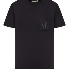 футболка с вышитым логотипом