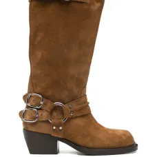 Сапоги с пряжкой