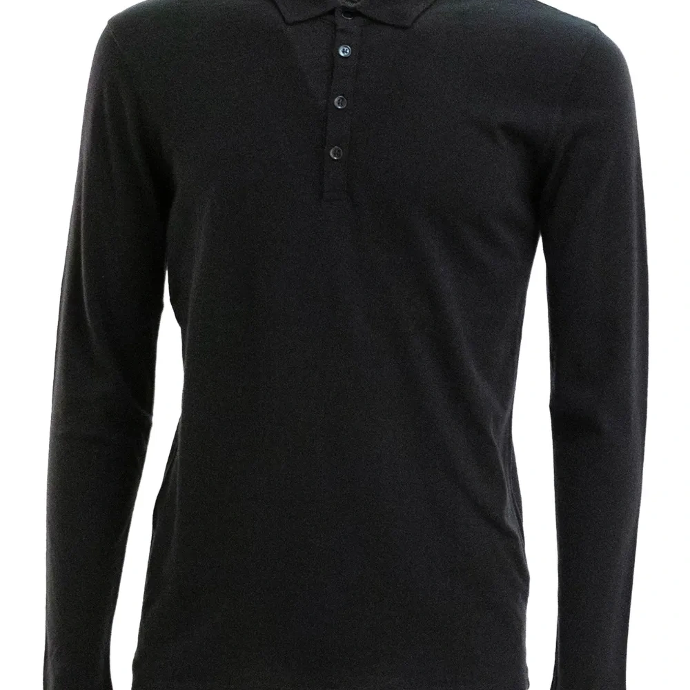 рубашка поло с длинными рукавами