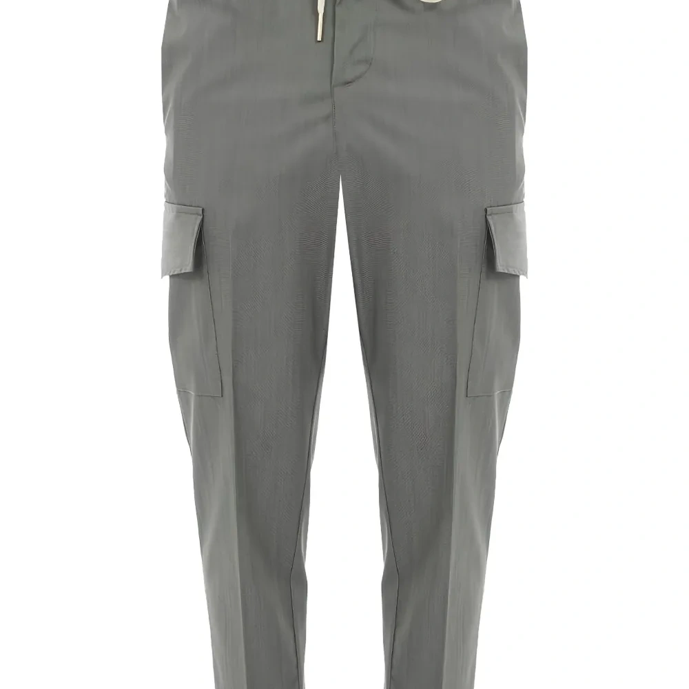 Брюки карго с кулиской