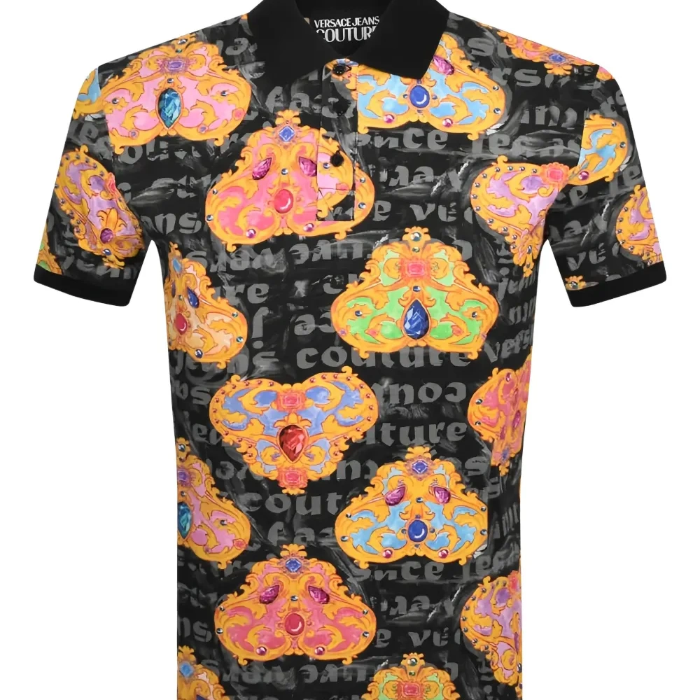 Рубашка поло с принтом Baroque