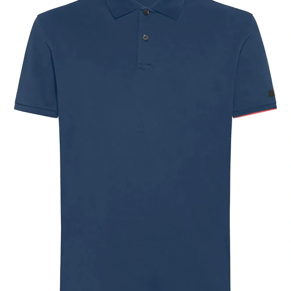 рубашка поло с контрастной отделкой