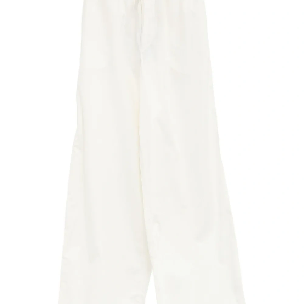 Прямые брюки с кулиской