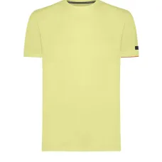 Футболка с отделкой на рукаве