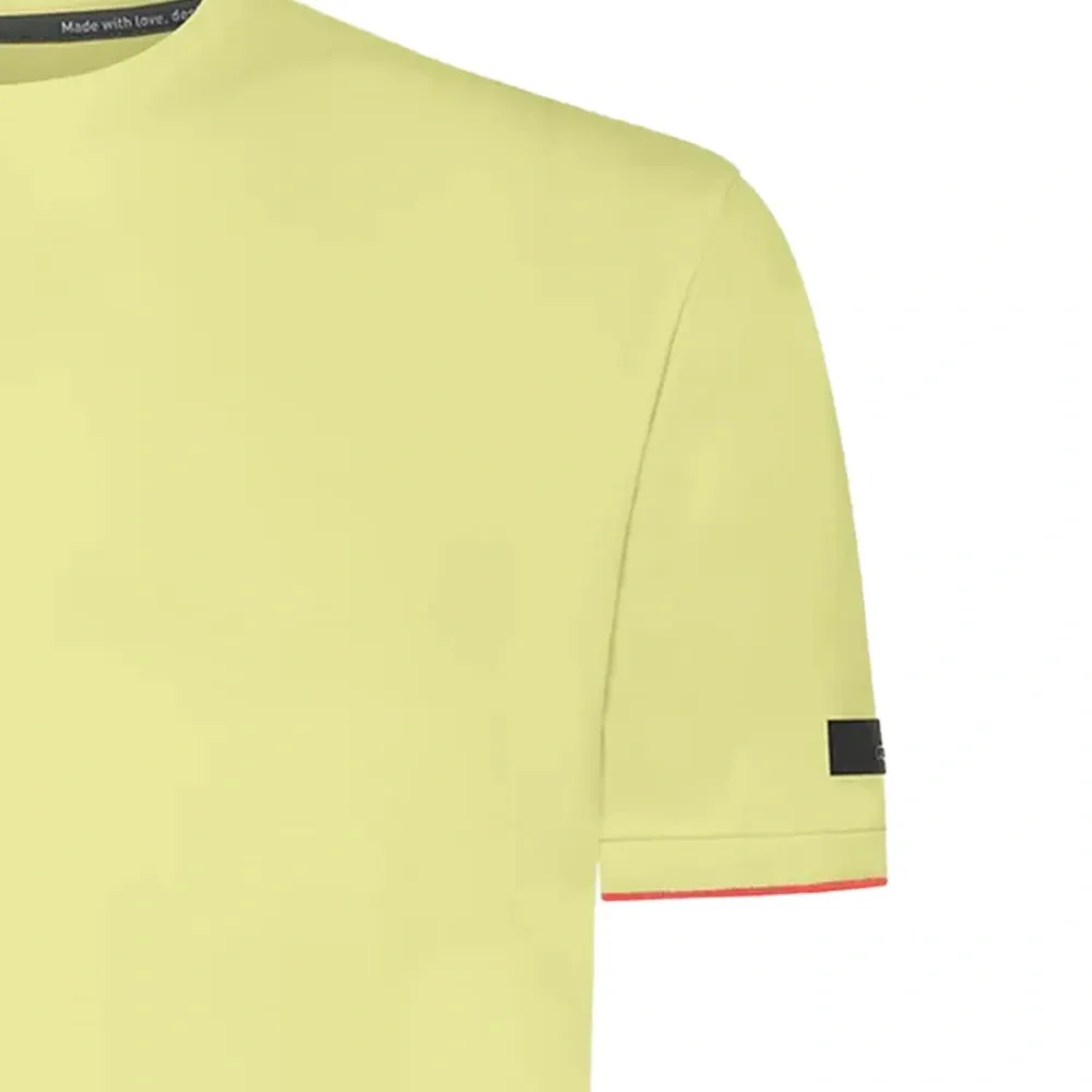 Футболка с отделкой на рукаве