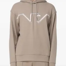 худи с вышитым логотипом