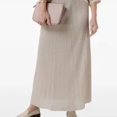 Юбка макси с плиссировкой