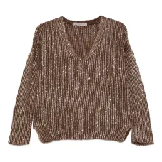 Свитер с пайетками