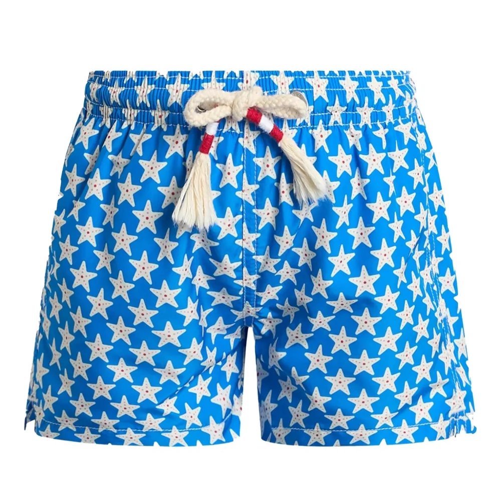 Плавки-шорты с принтом