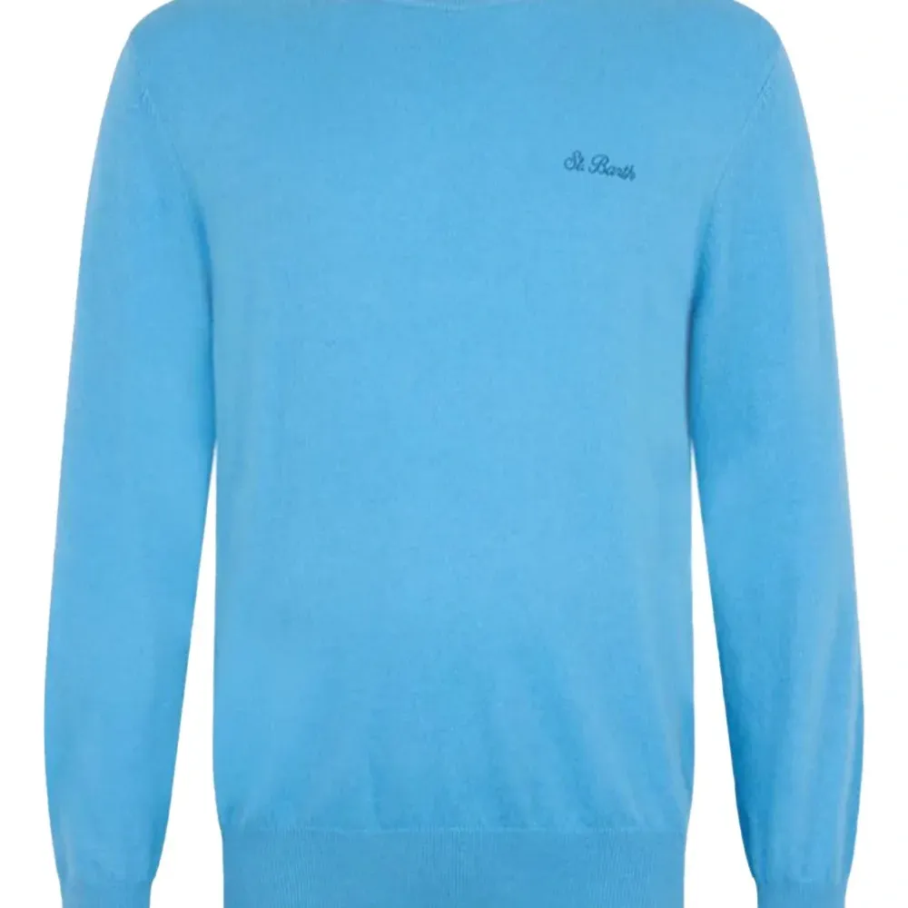 джемпер с вышитым логотипом