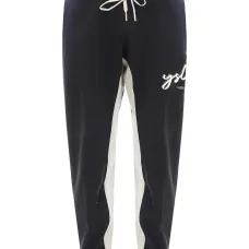 Спортивные брюки с кулиской и вставками