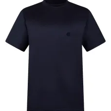 футболка с вышитым логотипом