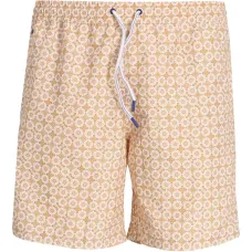 плавки-шорты с кулиской и цветочным принтом