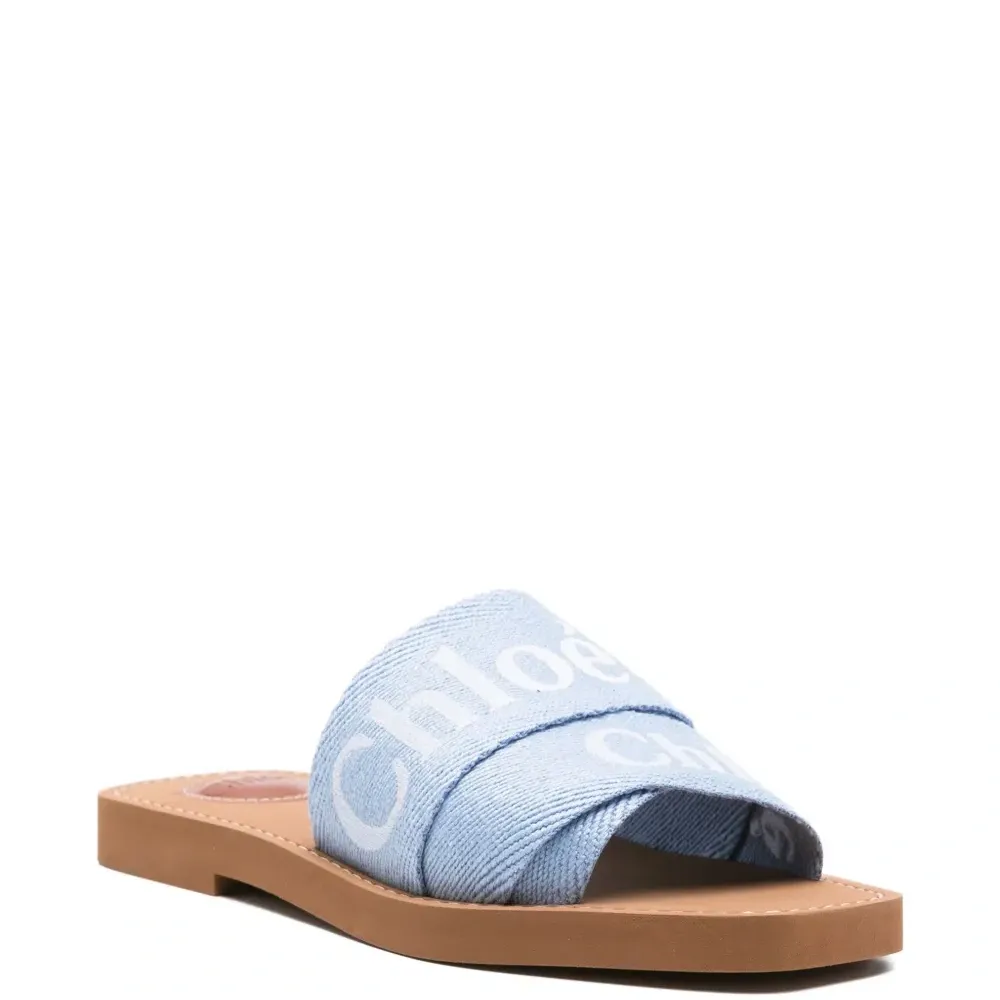 Шлепанцы с логотипом