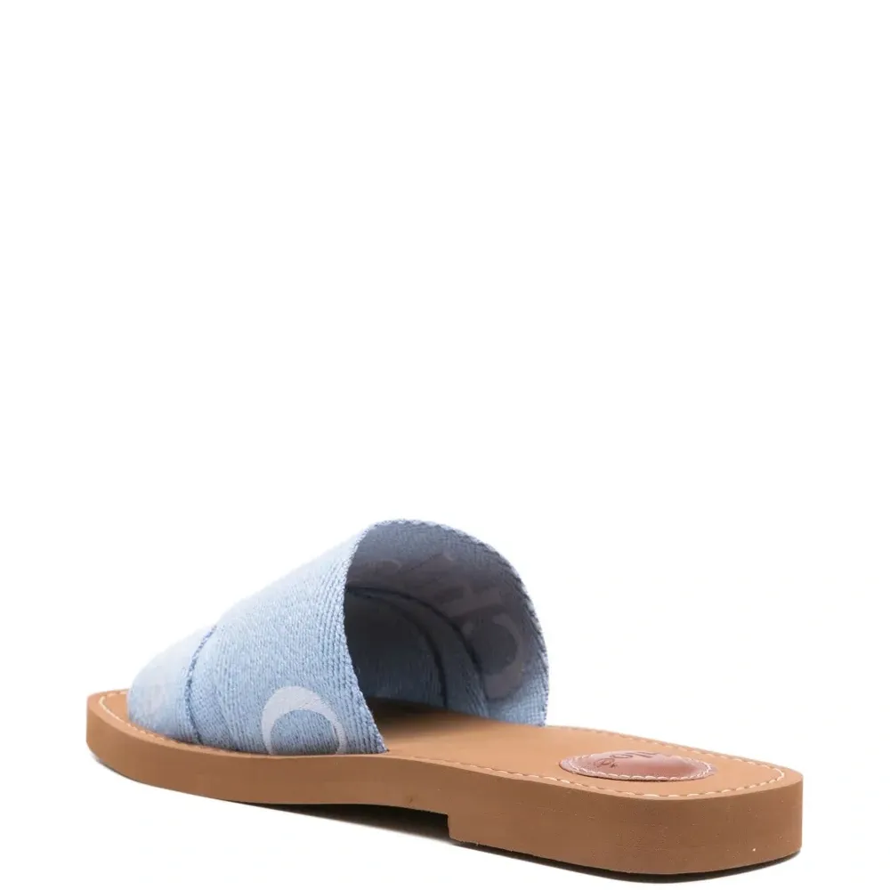 Шлепанцы с логотипом