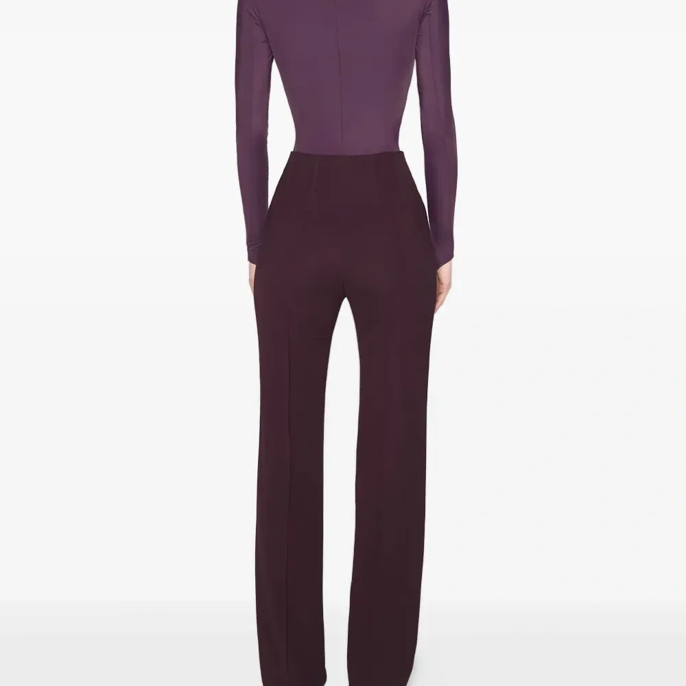 Боди с длинными рукавами и тисненым логотипом