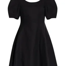 Платье с объемными рукавами