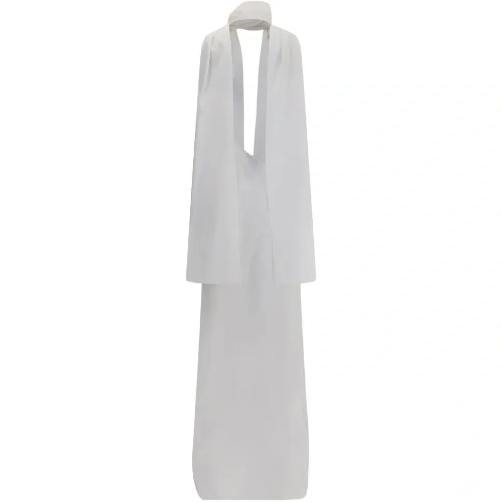 Макси-платье с V-образным вырезом