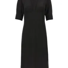 платье с короткими рукавами