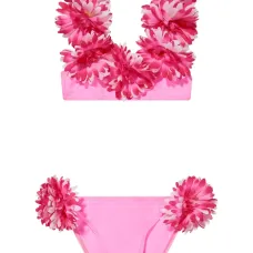 Бикини с цветочным декором