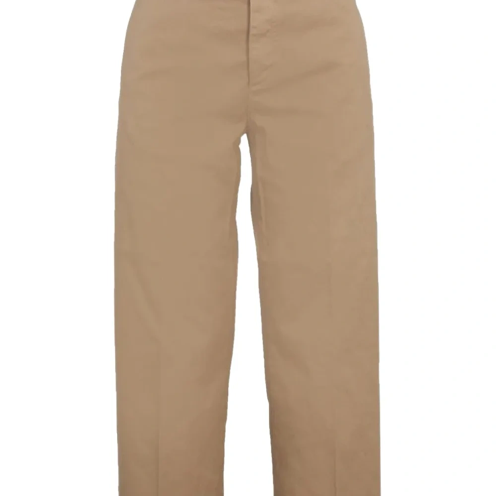 Брюки с карманами на пуговицах