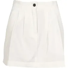 Плиссированная юбка с пуговицами