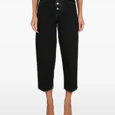 Джинсы с декоративной строчкой Джинсы с декоративной строчкой