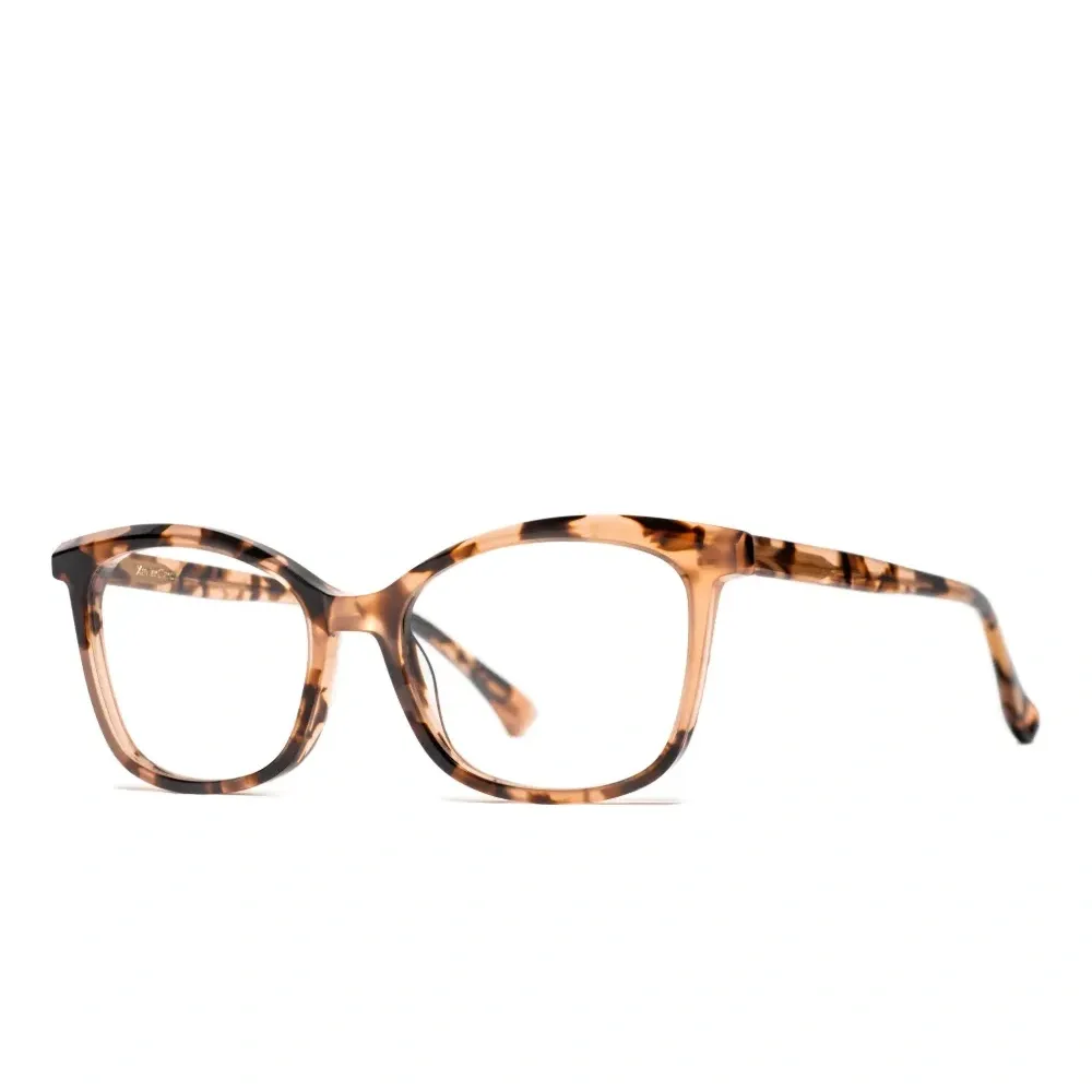Очки в круглой оправе черепаховой расцветки