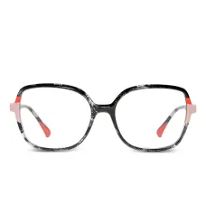 Фактурная оправа в квадратной оправе