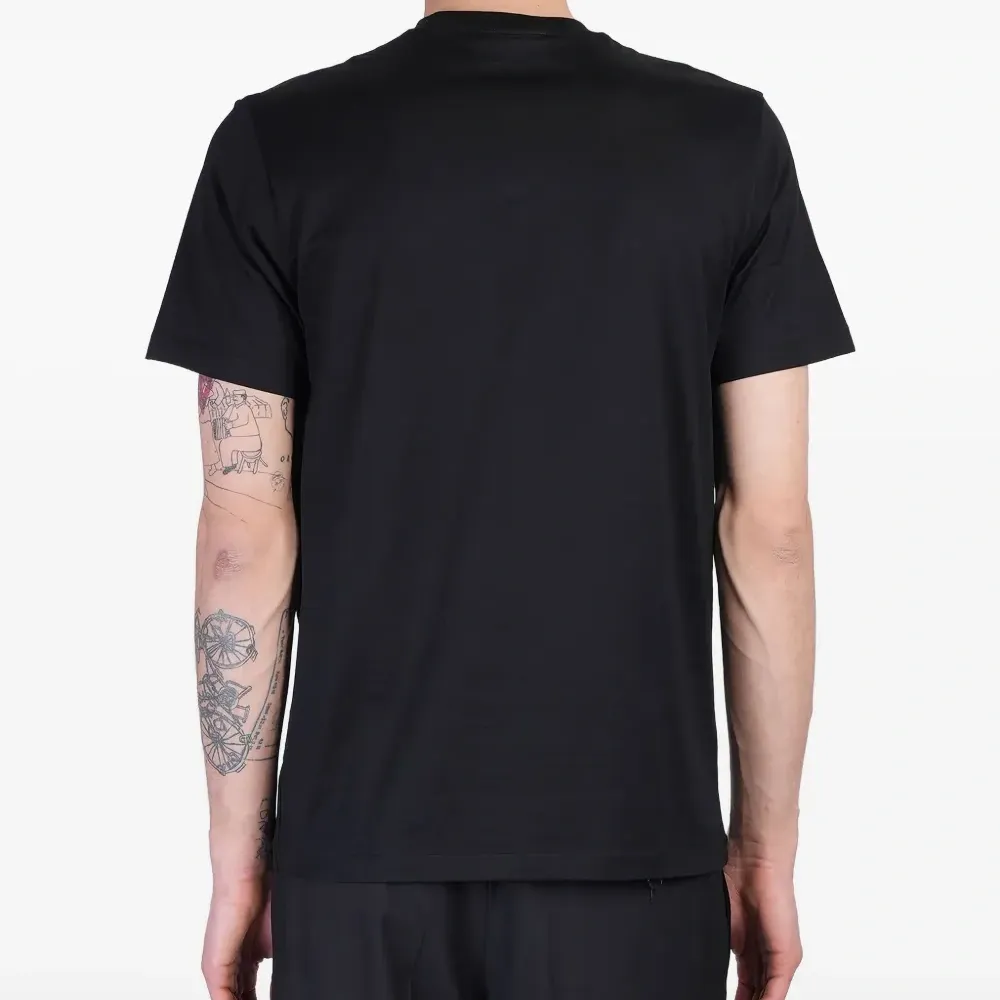 Футболка с круглым вырезом