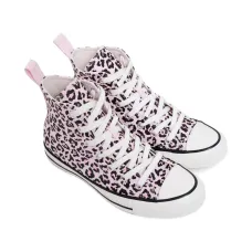 высокие кеды Chuck Taylor All Star с леопардовым принтом