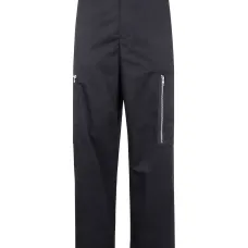 брюки карго с карманами на молнии