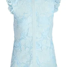 кружевной топ без рукавов