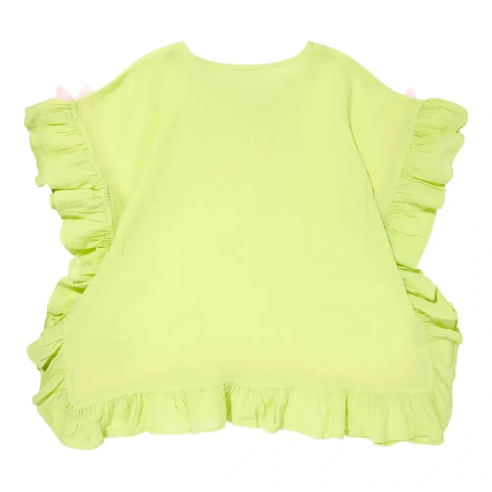 Декорированное платье с оборками