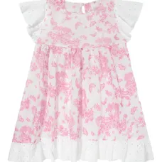 Платье с цветочным принтом