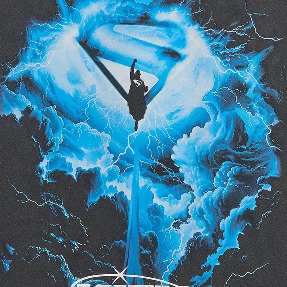 Футболка Superman Lightning Vintage Футболка Superman Lightning Vintage