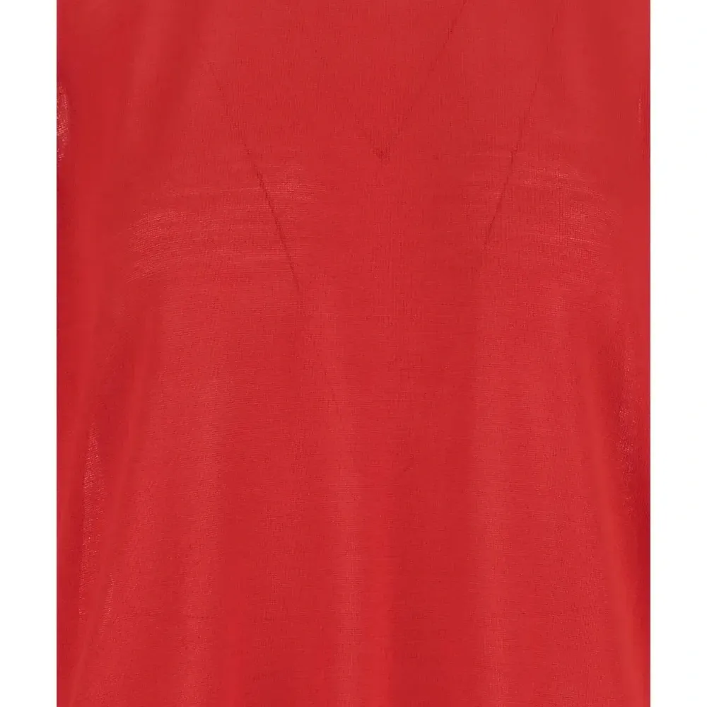 Свитер из шерсти мериноса с короткими рукавами Свитер из шерсти мериноса с короткими рукавами