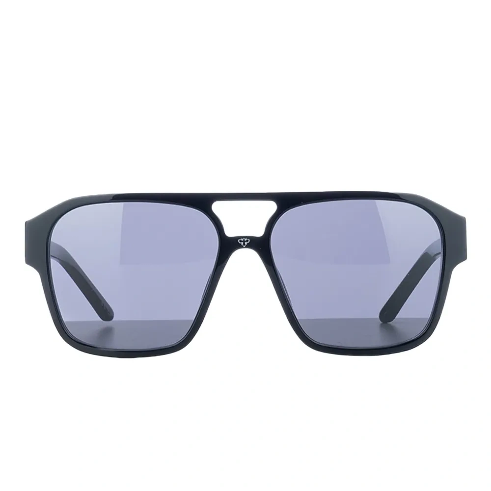 солнцезащитные очки в прямоугольной оправе с двойным мостом