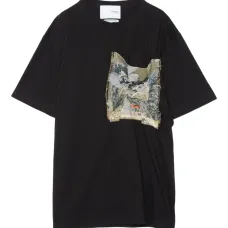 футболка с карманом