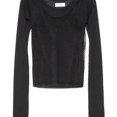 Топ с длинными рукавами