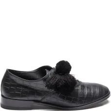 Кроссовки с тиснением под кожу крокодила