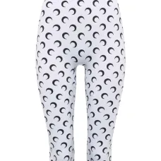 Брюки капри из джерси с принтом Moon