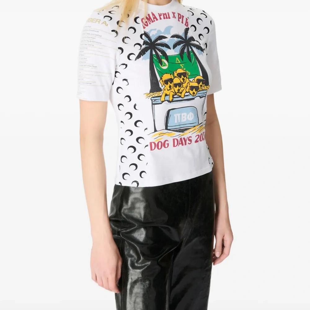 Футболка с принтом Moon Футболка с принтом Moon