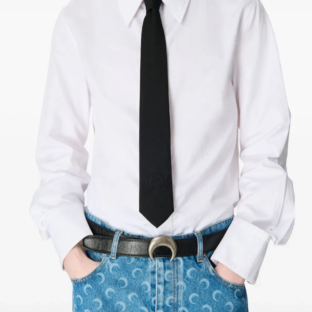 Рубашка с нашивкой-логотипом