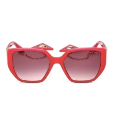 Солнцезащитные очки с цепочным декором