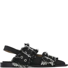 балетки из денима