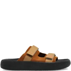 шлепанцы с логотипом из коллаборации с Homecore шлепанцы с логотипом из коллаборации с Homecore