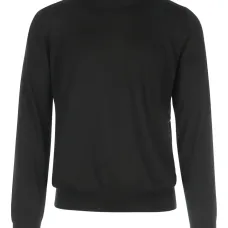 Шерстяной свитер с высоким воротником