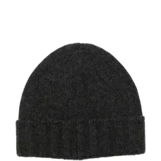 Шерстяная шапка в рубчик Шерстяная шапка в рубчик