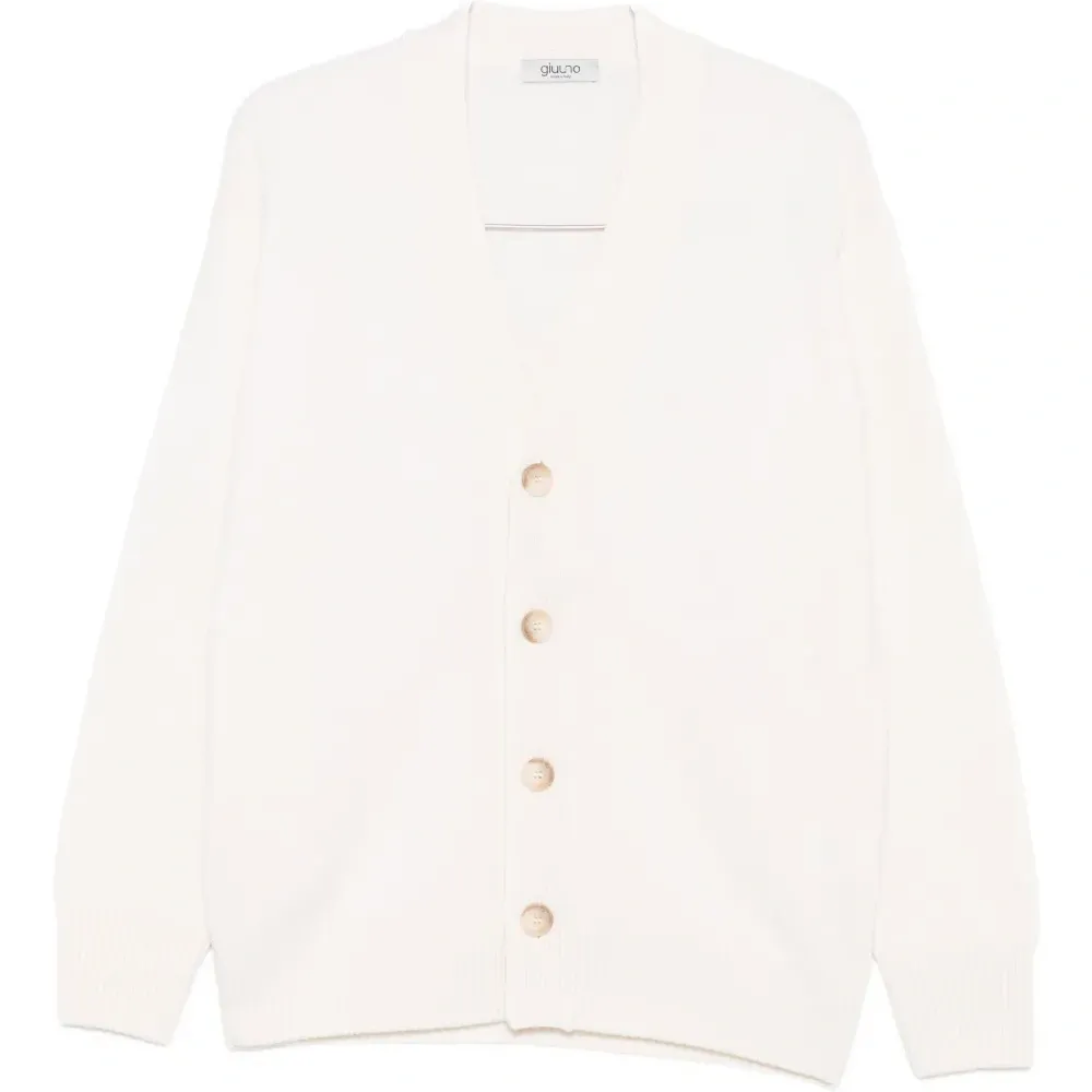 Кардиган с V-образным вырезом